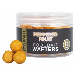 Dynamite Baits Peppered Fruit Foodbait Wafters 15mm